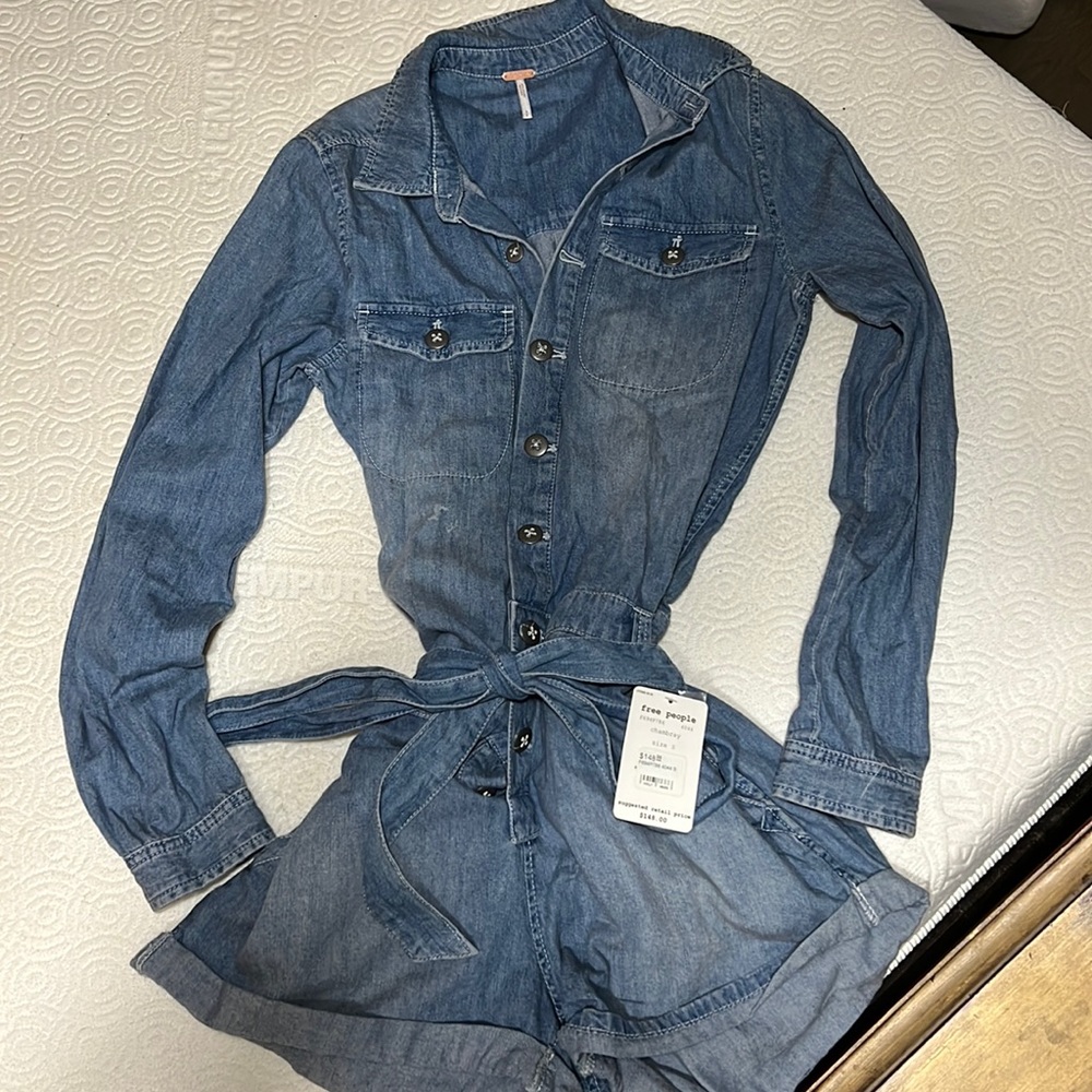 Free people Jean romper